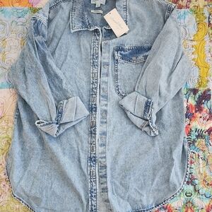 Jean shirt jacket Universal Thread
